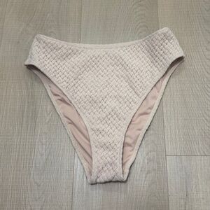 Victoria's Secret High Waist Cheeky Bikini Bottom in Crochet